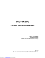 Motorola B805 User Manual