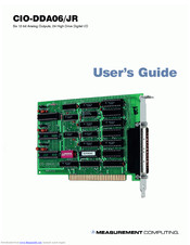 Measurement Computing CIO-DDA06/JR User Manual