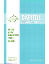 Capitol Energy Systems TWC46 Operation Manual