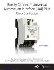 SOMFY 1870272 Quick Start Manual