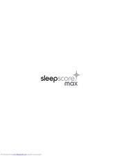 SleepScore Max Manual