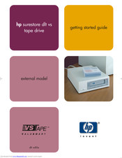 HP SureStore DLT VS80 Getting Started Manual