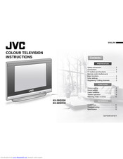 JVC AV-29SX28 Instructions Manual