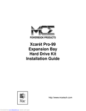 MCE Technologies Xcaret Pro-99 Installation Manual