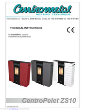 Centrometal CentroPelet ZS10 Technical Instructions