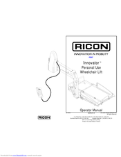 Ricon Innovator Operator's Manual