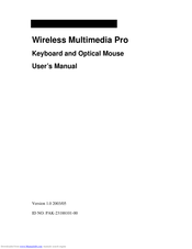 Ortek MCK-8800 User Manual