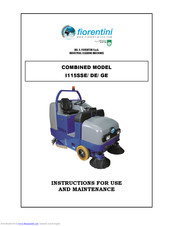 FIORENTINI I115SSDE Instructions For Use And Maintenance Manual
