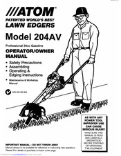 Atom 204AV Operator Owner's Manual