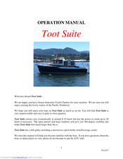 Anacortes Yacht Charters Toot Suite Operation Manual