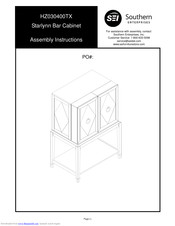 SEI HZ030400TX Assembly Instructions Manual