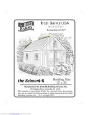 Reynolds Building Systems the Belmont-R Assembly Instructions Manual
