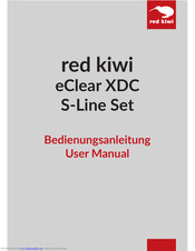 red kiwi eClear XDC S-Line Set User Manual