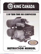 King Canada 8469 Instruction Manual