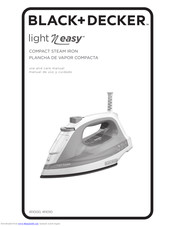 BLACK+DECKER IR1010 Light N Easy Compact Steam Iron