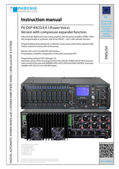 Phoenix PV-DSP-4ACD.9.4.1 Instruction Manual