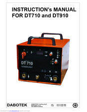 Dabotec DT710 Instruction Manual