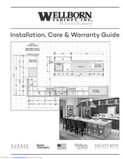 Wellborn Cabinet ESTATE series Installation And Care Manual