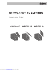 Blum AVENTOS HF Installation Manual