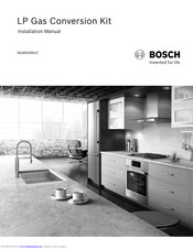 Bosch NGM5456UC Installation Manual