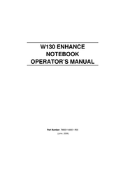 Mitac Getac W130 Operator's Manual