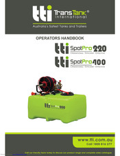 TTI SpotPro 220 Operator's Handbook Manual