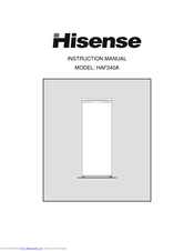 Hisense HAF240A Instruction Manual