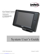 Intec car vision CVD650LCD User Manual