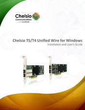 Chelsio T4 Installation And User Manual