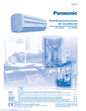 Panasonic CS-V28EKE CU-V28EKE Operating Instructions Manual