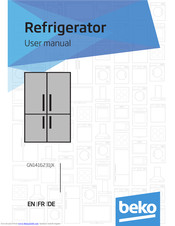 Beko GN1416231JX User Manual