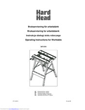 Hard Head 347-019 Operating Instructions Manual