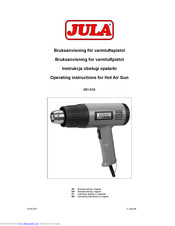 Jula 051-010 Operating Instructions Manual