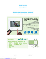Abitana ABI-MU3001SBT User Manual