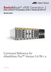 Allied Telesis SBx908 GEN2 Command Reference Manual