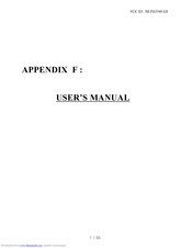 LG flatron M2040A User Manual