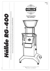 Hallde RG-400 User Instructions