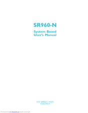 ITOX SR960-N User Manual