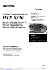 Onkyo HTP-8230 Instruction Manual