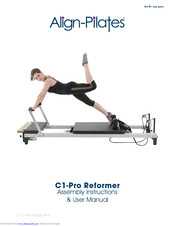 Align-Pilates C1-Pro Reformer Assembly Instructions & User Manual