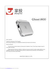 PRAYTECH Ghost i800 Manual