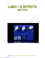 Labo K Effects Heli Fuzz Manual