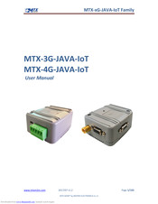 MTX MTX-4G-JAVA-IoT User Manual
