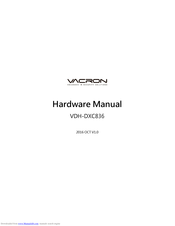 Vacron VDH-DXC836 Hardware Manual