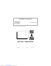 Carrier P474-1100REC Installation Instructions Manual