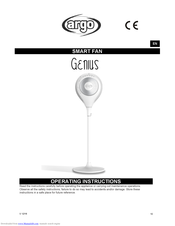 Argo Genius Operating Instructions Manual