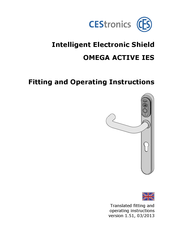 CEStronics OMEGA ACTIVE IES Fitting And Operating Instructions