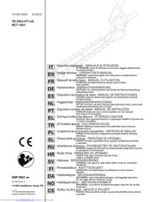 GGP ITALY TB 250J-HT-UA Operator's Manual