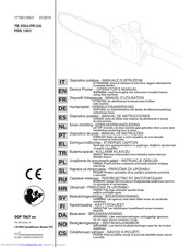 GGP ITALY TB 250J-PR-UA Operator's Manual