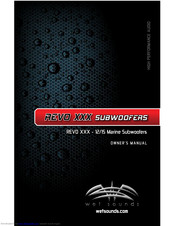 Wet Sounds REVO XXX-12 Owner's Manual